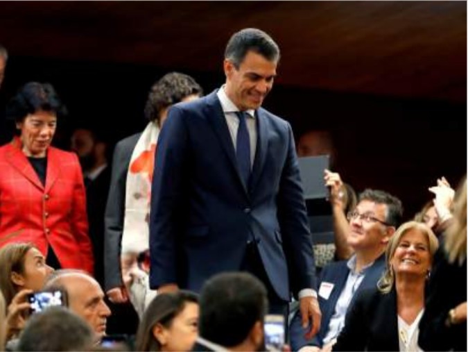 «+Futuro+Progreso = +FP. La educación que desarrolla el talento». El Presidente Pedro Sánchez recibe a los Directores y Directoras de todos los Centros de FP del país.