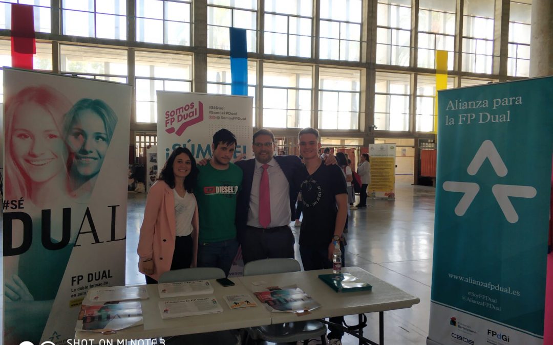 Nuestro Embajador de FP Dual en las Jornadas de Jerez de La Frontera.