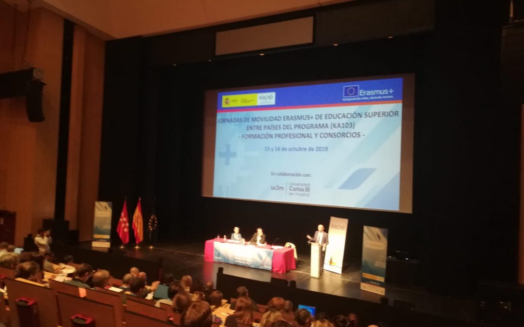 JORNADAS DE MOVILIDAD ERASMUS + DE EDUCACIÓN SUPERIOR