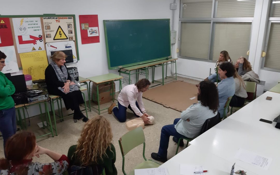 Curso de Primeros Auxilios en nuestro Centro Integrado.