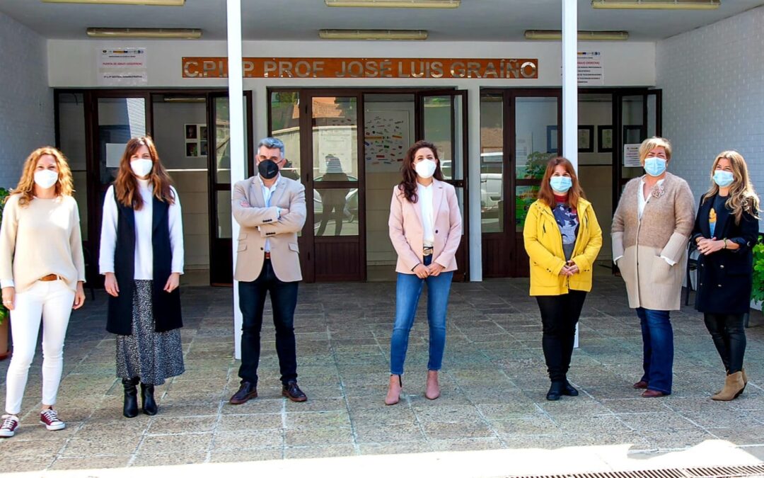 La Empresa Municipal Aguas de Huelva ha visitado nuestro Centro para la firma de varios convenios