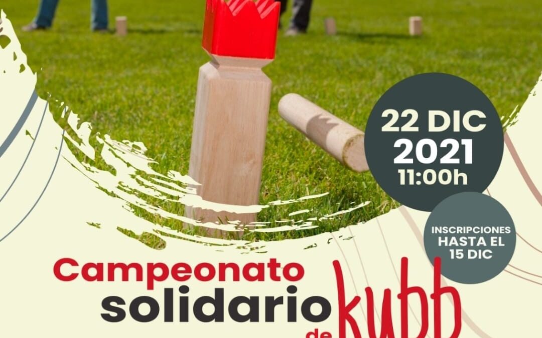 Campeonato Solidario de Kubb (Ajedrez Vikingo) para recaudar fondos para los afectados por el volcán de La Palma