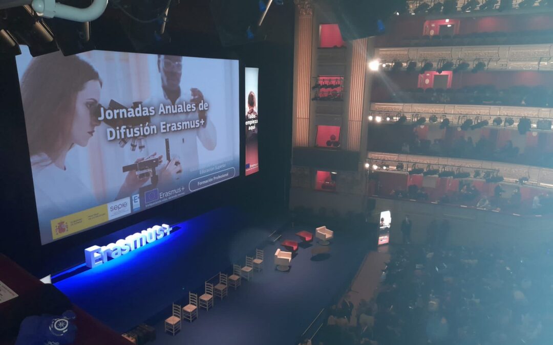 Nuestro Centro está presente en las Jornadas Anuales de Difusión del Programa Erasmus+ que se está celebrando en Madrid