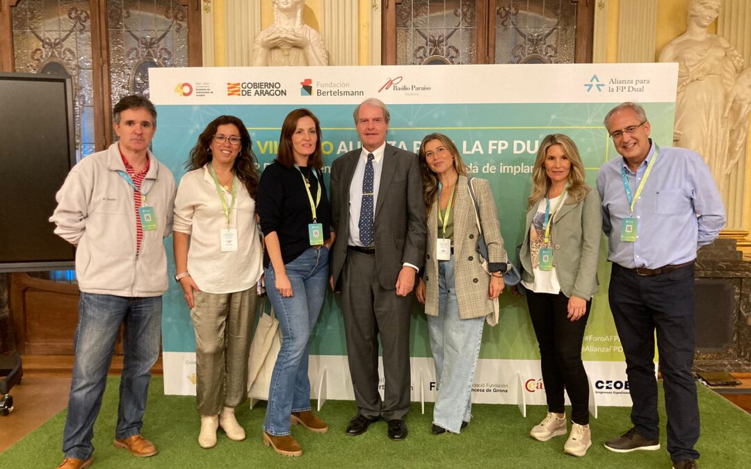 Nuestro Centro está presente en el VIII Foro de la Alianza para la FP Dual que se está celebrando en Zaragoza