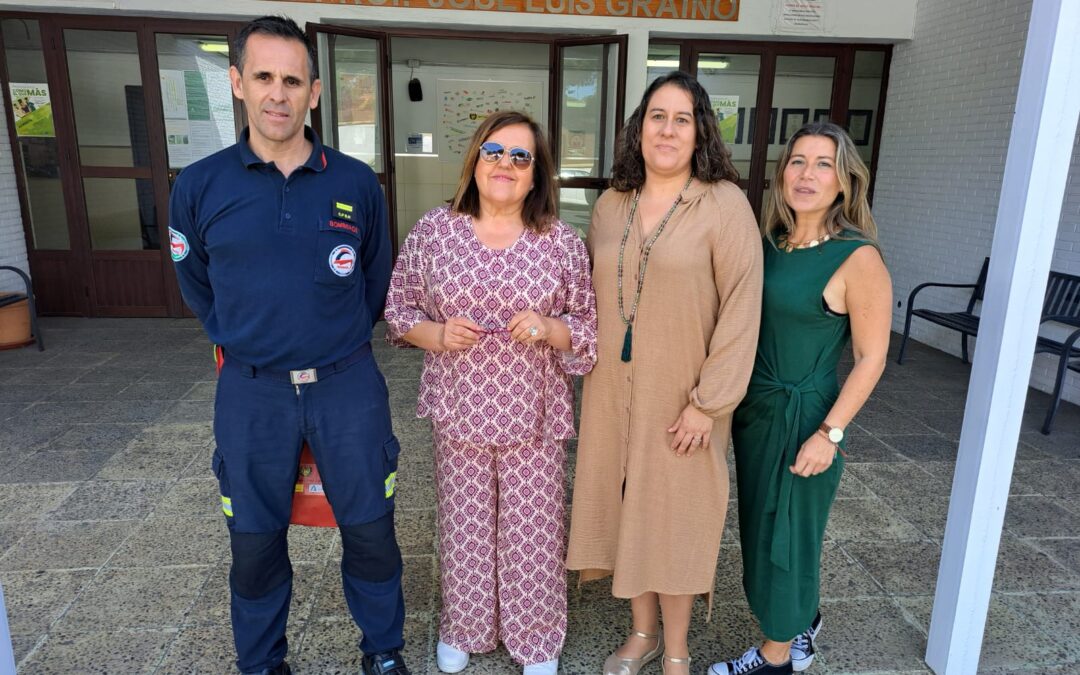 Celebrado un simulacro de incendio en nuestro Centro en colaboración con el Consorcio Provincial de Bomberos